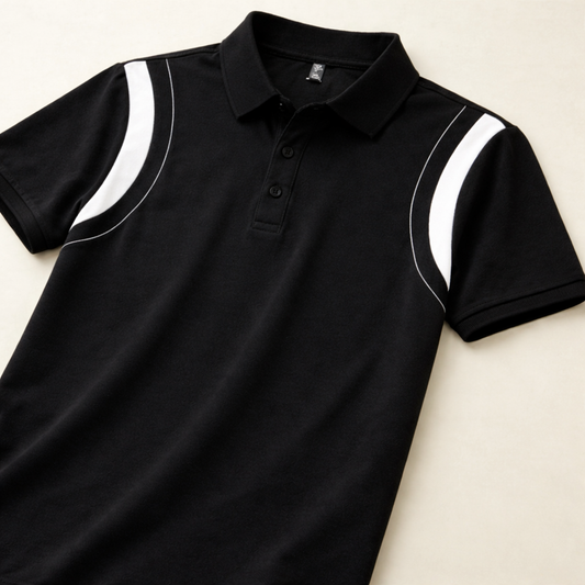 Frostline Noir Edge Polo T-Shirt