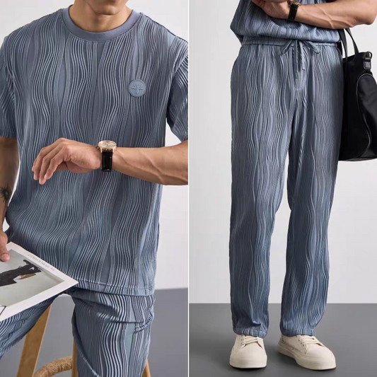 Linen Dune Pleat Lounge Set
