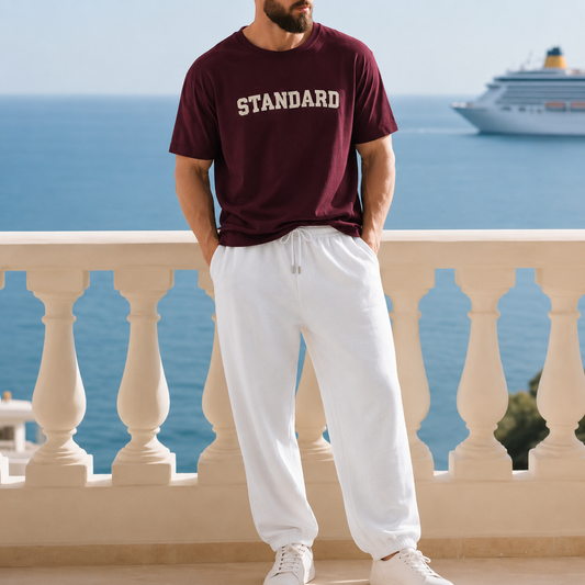 Shadow Standard Luxe Tee & Linen Trouser Set