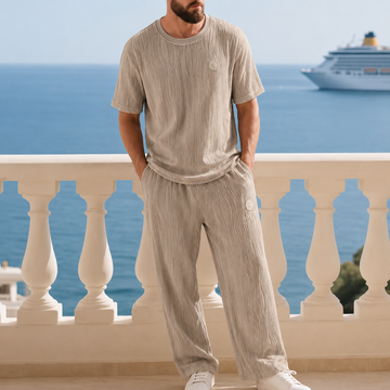 Linen Dune Pleat Lounge Set