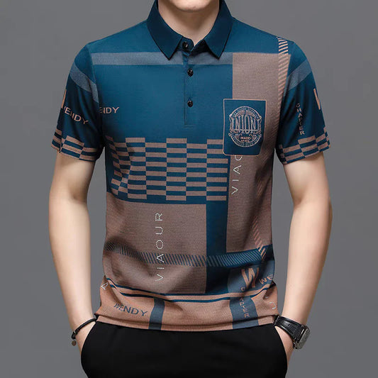 Storm Grid Crest Polo