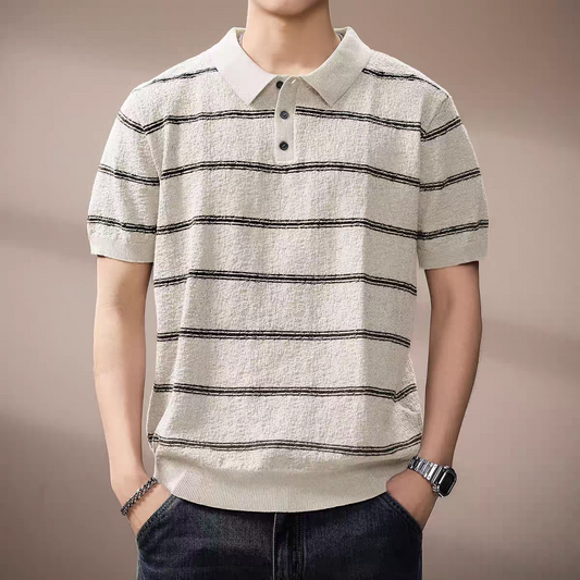 Linen Dusk Horizon Polo