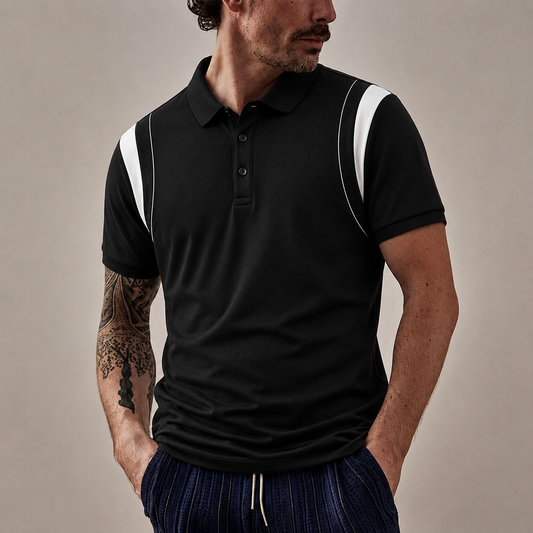 Frostline Noir Edge Polo T-Shirt