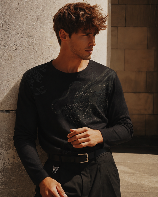 Imperial Dragoncrest Long Sleeve T-Shirt