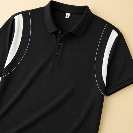 Frostline Noir Edge Polo T-Shirt