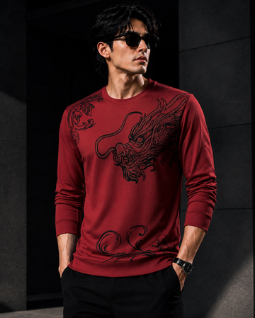 Imperial Dragoncrest Long Sleeve T-Shirt