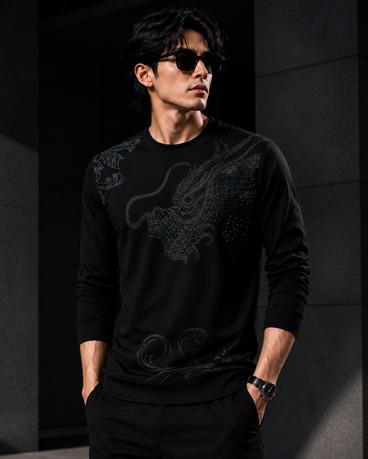 Imperial Dragoncrest Long Sleeve T-Shirt