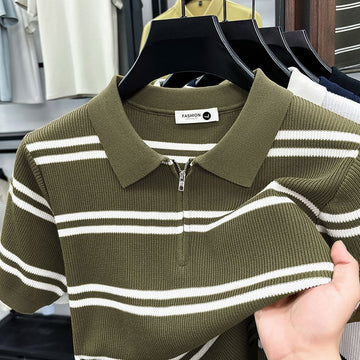 Ivory Harbor Ribbed Crest Polo