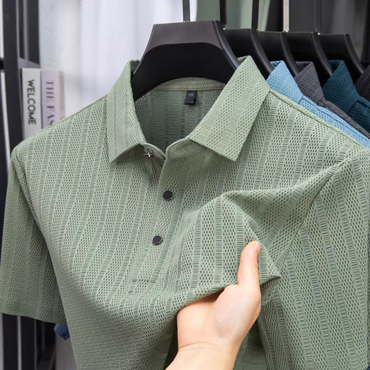 Aether Weave Crest Polo